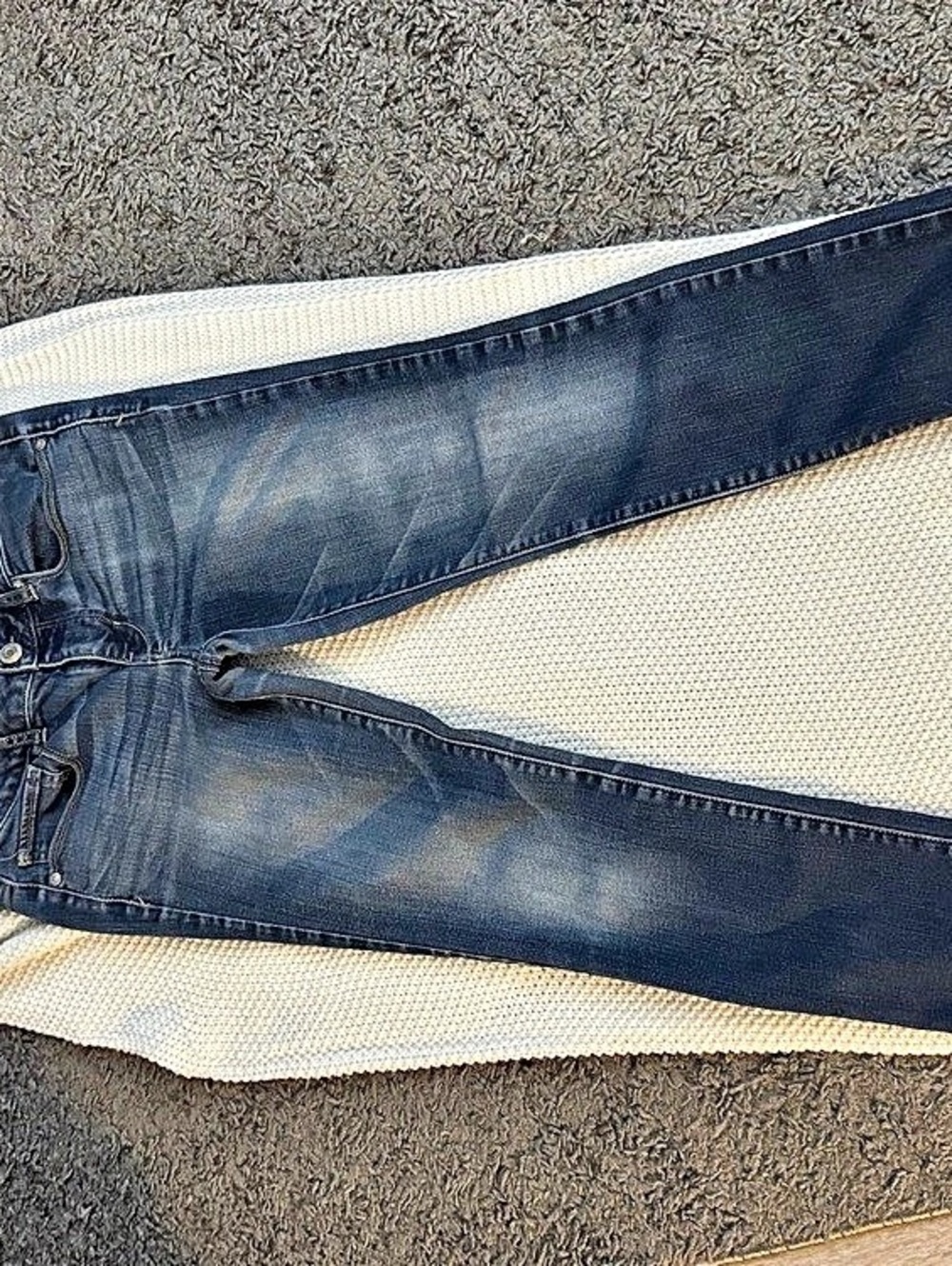 American Eagle Skinny Jeans Waist 8 Blue